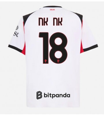 AC Milan Christopher Nkunku #18 Udebanetrøje 2025-26 Kortærmet